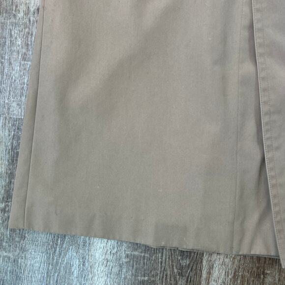 Etienne Aigner Vintage Long Brown Luxury Trench Coat 1970s - Picture 13 of 14